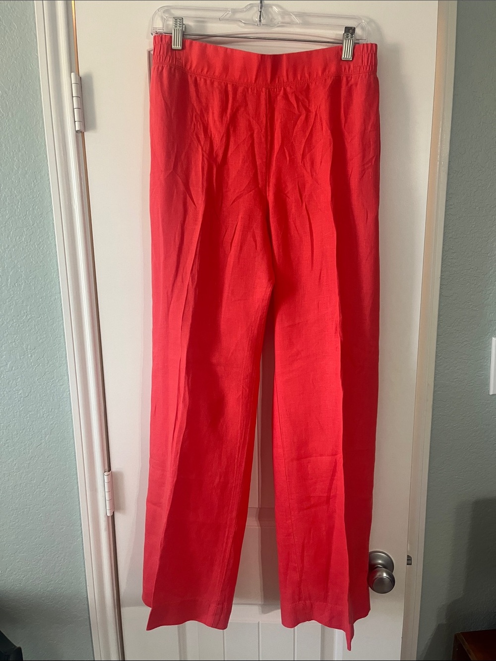 Lilly Pulitzer Coral Wide-Leg Pants